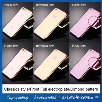 2016 New Product Smartphone Case Silicone Soft Ultra Thin Clear Crystal Transparent TPU Case Cover